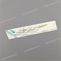 TRIUMPH Adesivo posteriore coda carena, lato sinistro T2307790