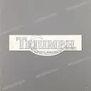 Brandstof tank Triumph sticker