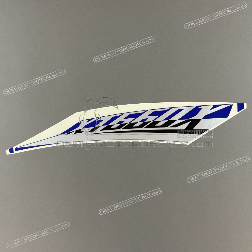 Autocollant Yamaha XT660X pour écopes de radiateur côté gauche OEM 10S2137C0000