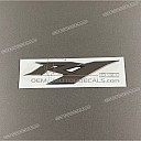 Emblema 3D R1 carenatura laterale