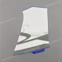 Side cowling decal, right side
