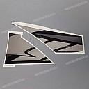 Side cowling graphic, left side