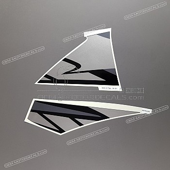 Side cowling decals set, right side