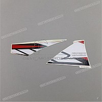 YAMAHA Autocollant de flanc de carénage, côté droit 1D2-2174L-20-00
