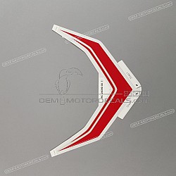 Autocollant de carénage supérieur avant