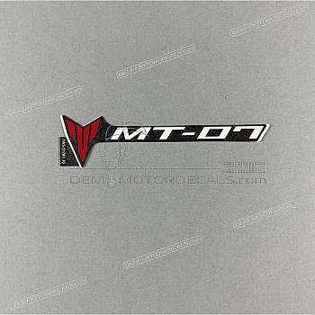 Zijkap MT-07 embleem, linkerkant