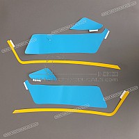 YAMAHA Jeu d'autocollants pour carénage 1WT-24240-10-00