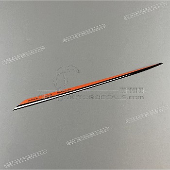 Heckverkleidung Aufkleber, Linke Seite