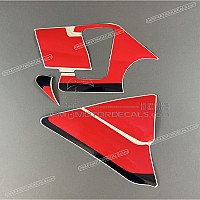 YAMAHA Zijpaneel stickers set, rechterkant 2AX-2836W-00-00