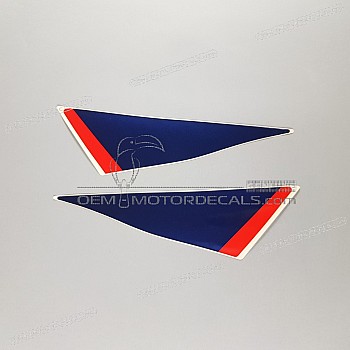 Front cowling decals, set