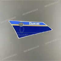YAMAHA Kanzel / Oberteil Verkleidung Aufkleber, Satz 2GH-28390-10-00-INC