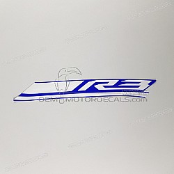 Side cowling decal, right side