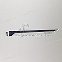 Adesivo pannello laterale, lato sinistro
