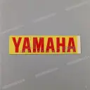Lower fairing YAMAHA emblem, left side
