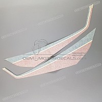 YAMAHA Bovenkuip stickers, set 31A-28390-39-00