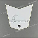 Front cowling decal