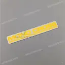 Naklejka Emblemat Wahaczy Tylnych