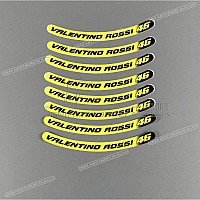 YAMAHA Pegatinas Tapa del colin, juego 3C6-F17AF-40-00