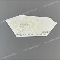 YAMAHA Bovenkuip sticker 3C6-F832L-00-00