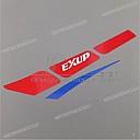 Tail cowl decals set- left side