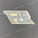 Side cowling decal, left side