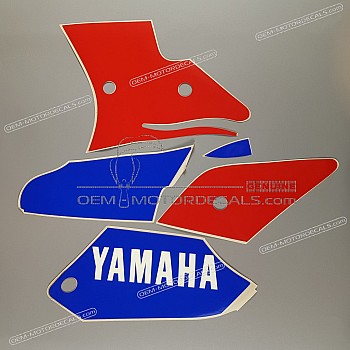 Side cowling decals set, left side