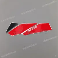 YAMAHA Set adesivi posteriore coda carena, lato sinistro 3HE-2173L-70-00