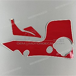 Seitenverkleidung Aufkleber Satz, Rechte Seite