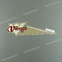 YAMAHA Brandstof tank embleem, linkerkant 3JL-24161-B0-00