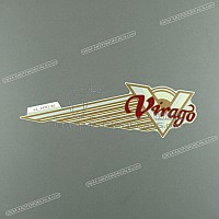 YAMAHA Brandstof tank Virago embleem, rechterkant 3JL-24162-B0-00