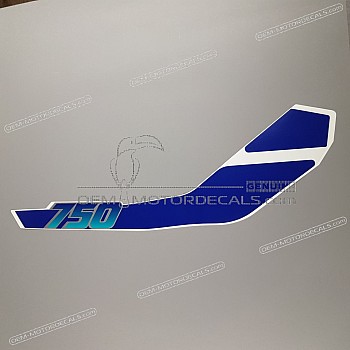 Tail cowl decal, right side