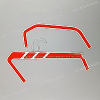 YAMAHA Zestaw naklejek na zbiornik, lewa strona 3MB-2173L-00-00
