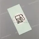 Fuel tank UNLEADED FUEL decal