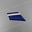 Side cowling graphic, left side