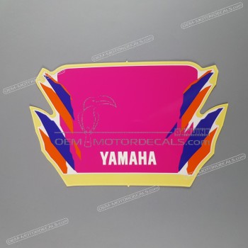 Front cowling decal