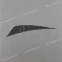 Emblème de carénage droit TDR125, côté droit
