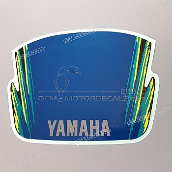 Front cowling decal