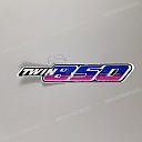 Zijkap TDM850 embleem