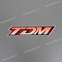 Adesivo carenatura sinistra TDM850, lato sinistro