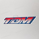 Emblema carenatura sinistra TDM850, lato sinistro