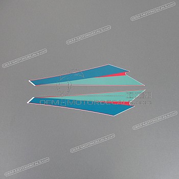 Side cowling decals, set