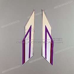 Side cowling decals, set
