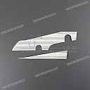Left fairing graphic set, left side