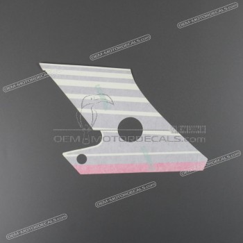 Side cowling decal, left side