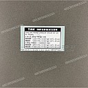 Rear arm tire information label, left side