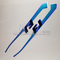 YAMAHA Pegatinas para carenado frontal, juego 3XW-28390-12-00