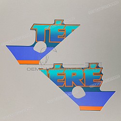 Side cowling decals, set