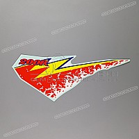 YAMAHA Framecover sticker, linkerkant 4BF-2173E-11-00