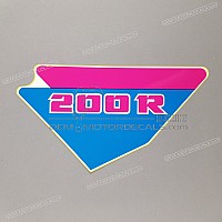 YAMAHA Heckverkleidung Aufkleber, Rechte Seite 4BF-2173F-00-00