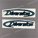 Zestaw emblematów na zbiornik paliwa Yamaha
